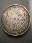 1921-D $1 Morgan Silver Dollar