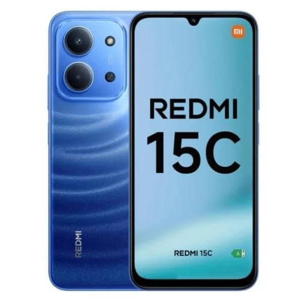 XIAOMI REDMI 15C 256GB ANDROID 4GB RAM DUAL SIM DISPLAY 6.9" WIND3 BLUE