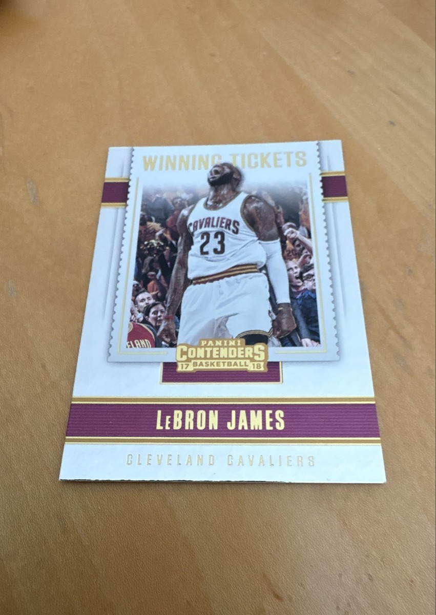 2017-18 Panini Contenders - Winning Tickets LeBron James #23 | eBay