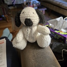 Crocheted Snoopy
