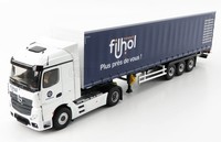 Eligor 1/43 Modellauto Statischer Lkw Mercedes Actros 1845 Filhol Transports ...