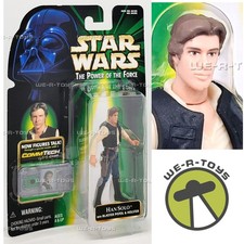Star Wars Power of the Force CommTech Chip Han Solo Action Figure Hasbro 84202