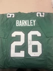 PHILADELPHIA EAGLES BARKLEY #26 SIGNED FOOTBALL JERSEY W/ ACA AUTHENTICATION