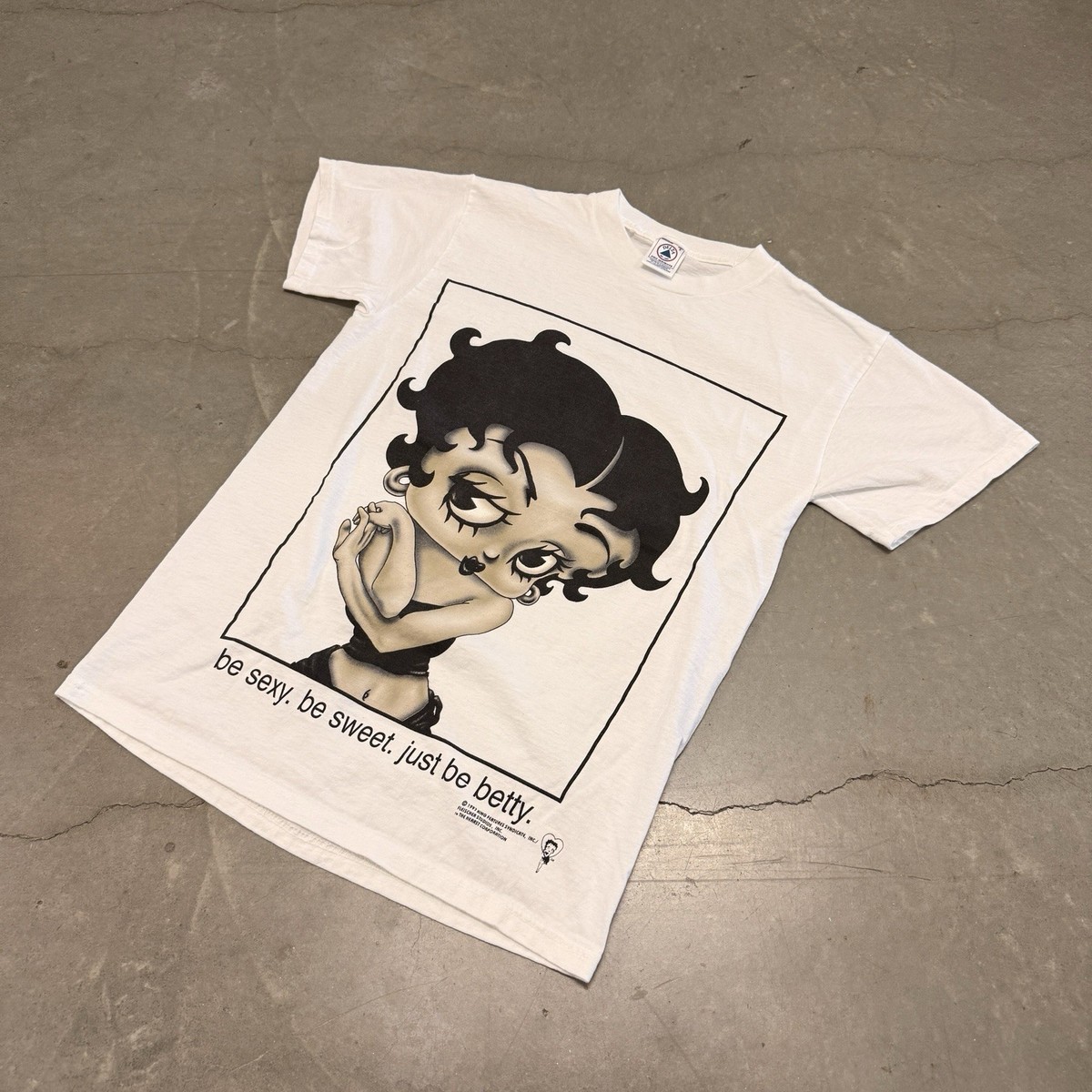 Vintage 1997 “Just Be Betty” Betty Boop T Shirt | eBay