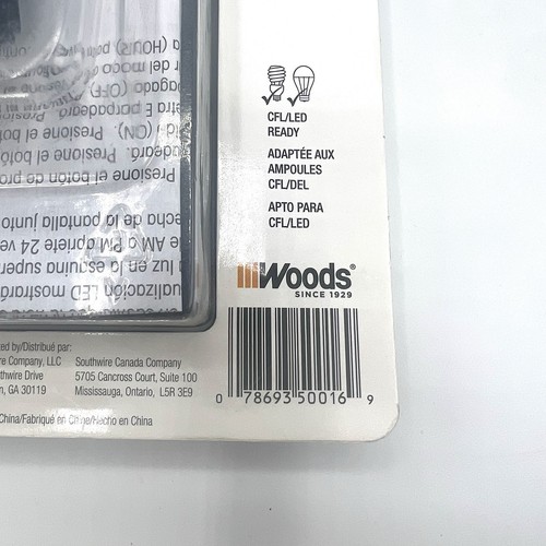 50016WD Outdoor 24 Stunden Digital Plug-in Block Heizung Timer; 2 geerdete Steckdosen - Bild 5 von 8