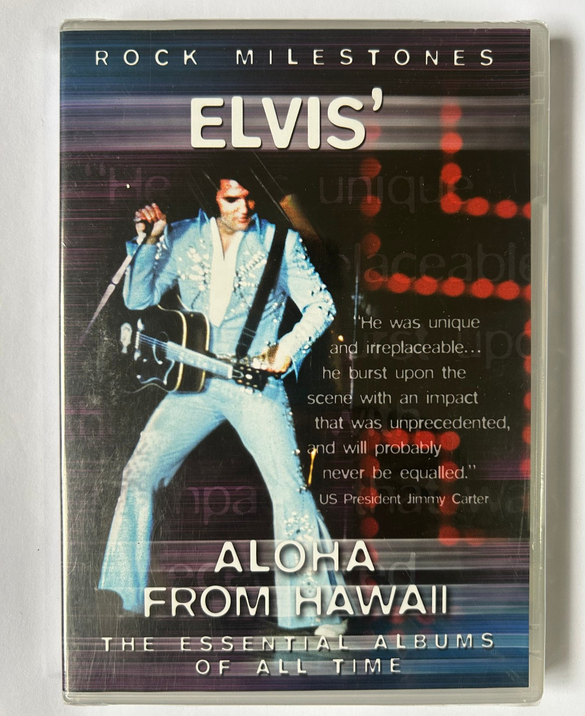 ELVIS PRESLEY Aloha From Hawaii Dvd New & Sealed Free Postage