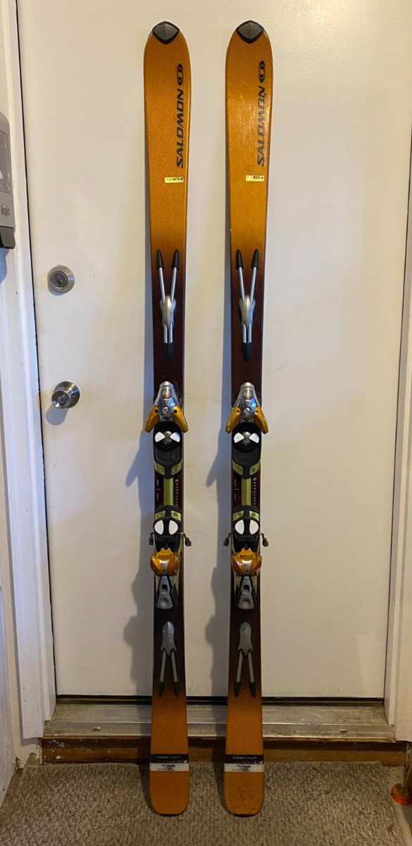 Salomon Scream 10 Pilot Skis w/ Salomon S912 Bindings - 186 cm | eBay