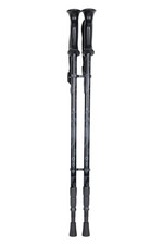Mountain Warehouse Hiker Walking Pole 2 Pack Ergonomic Handle Hiking Trail Stick