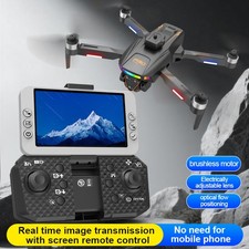 2026 New Foldable Four-axis Aerial Photography Drone X01 with 4.5-inch Independe