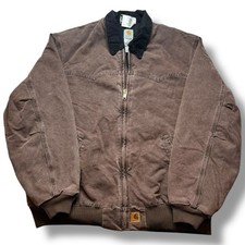 NWT Vintage CARHARTT J14 CHT SANTA FE MEN'S BROWN JACKET SZ 3XL Workwear Rare