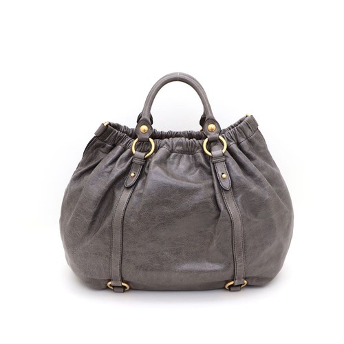 Miu Miu Vitello Lux Tote and Shoulder Bag 26746800 142149414 - Picture 4 of 9