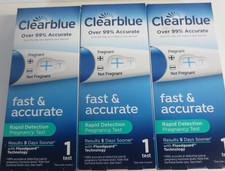 Clearblue Rapid Detection Pregnancy Test - 3 OR 6 BOXES