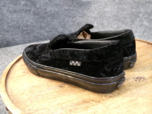 VANS Skate Style 53 Negro Terciopelo Sin Cordones VNOA5HEL5AA Para Mujer Talla 6.5 / Para Hombre 5 - Imagen 7 de 13