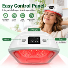 650nm Laser Hair Growth Helmet 388 Diodes Red Light Therapy Cap for Hair Loss