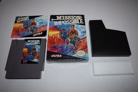 Videojuego Misi&oacute;n Imposible Nintendo NES Completo en Caja