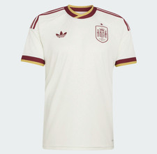 Adidas Spain 26 Away Jersey Unisex Jersey Off White Asian Size JN4397
