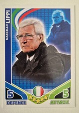 2010 Topps Match Attax World Cup Stars Marcello Lippi Coach Italy