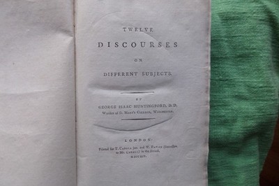 ZWÖLF DISKURSE ZU VERSCHIEDENEN THEMEN 1795