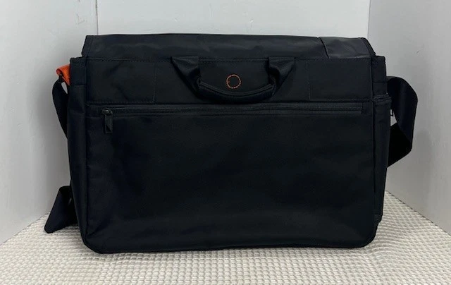 Briggs & Riley Bolso Portátil Negro Mediano Maletín Viaje (VB204-4) USADO EN EXCELENTE ESTADO Foto 2 de 4