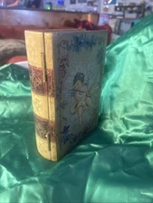 Home Decor BOOK Trinket Jewelry Box Cupid Raymond Waites Toyo Trading Company