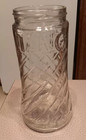 UNUSED NOS Vintage TANG orange drink PITCHER Swirl Glass Raised Lettering — photo 8