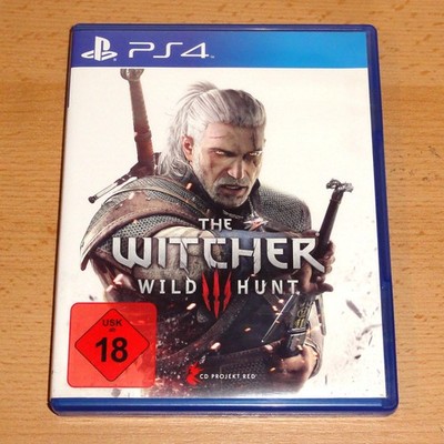 PS4 Playstation 4 Spiel The Witcher 3 Wild Hunt Uncut USK18 inkl. Soundtrack CD