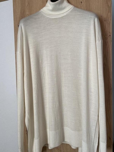 Women AllSaints Turtleneck Beige Wool L
