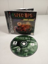 Spec Ops: Covert Assault (Sony PlayStation 1, 2001) PS1 Black label complete