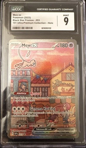 Mew Ex 151 Ultra-Premium Collection Black Star Promos 053 CGC 9