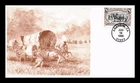 DR JIM STAMPS US COVER TROOPS GUARD TRAIN TRANS-MISSISSIPPI FDC S&T CACHET