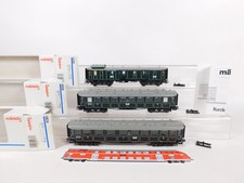 Märklin H0 AC 3x Wagons KBayStsB NEM KK KKK 41351 41361 41371