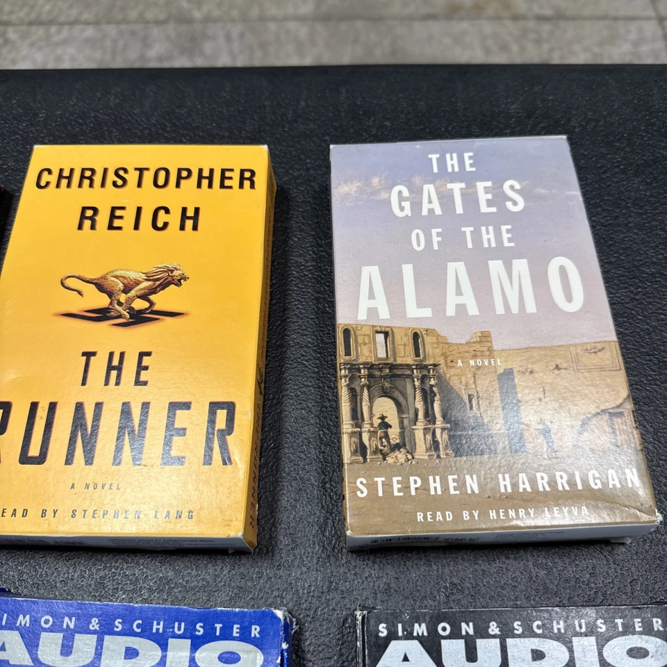 Смешанный лот из 10 аудиокассет - аудиокниги на кассетной ленте - Изображение 3 из 4