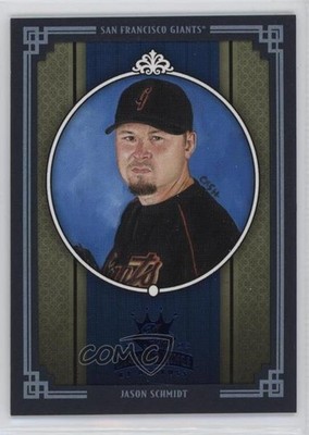 2005 Donruss Diamond Kings Blue Framed 47/100 Jason Schmidt #196 n1u