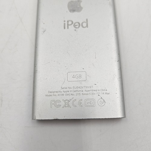 Apple iPod A1199 Nano 2nd Generation Silver 4GB Tested & Working - Picture 7 of 7