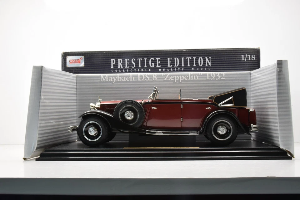 MAYBACH DS8 ZEPPELIN 1932 ANSON 1/18 NEUVE EN BOITE - Photo 2/4