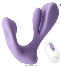 Vibrador para perros Tracy's para mujeres portátil adulto remoto mariposa juguete sexual punto G