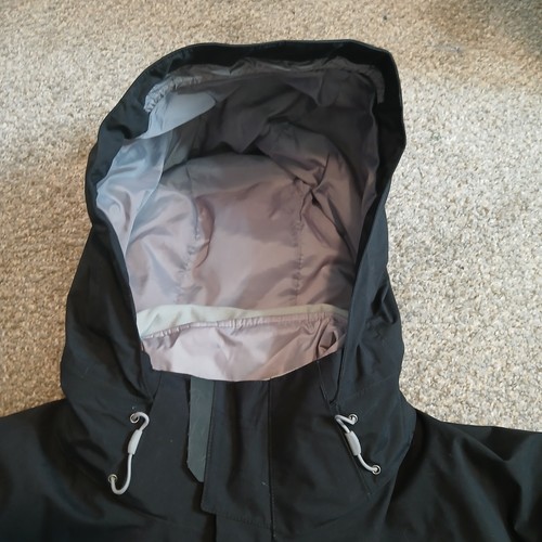 The North Face Jacket XL Mens Hyvent Hooded Waterproof Vented Zip 3 in 1 Blk - Picture 18 of 24