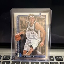 Topps 2025-26 Chrome Dirk Nowitzki #246 Dallas Mavericks NBA Basketball Card