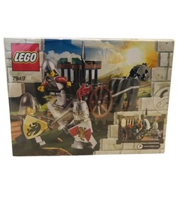 LEGO 7949 Dragon Knights Wagon Rare Kingdom Set