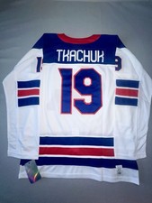 Matthew Tkachuk Nike team USA 2026 Olympic Jersey Mens White size Medium