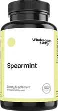 Organic Spearmint Capsules 1000mg | Supports Digestion, Gut & Hormones