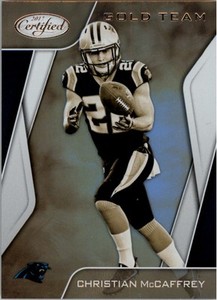 2017 Certified Gold Team #17 Christian McCaffrey - FB