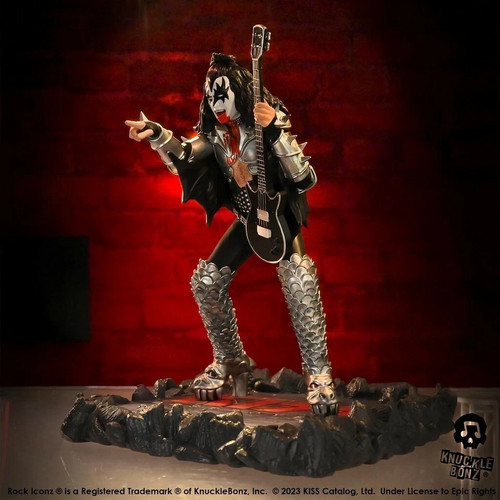 Kiss Destroyer The Demon Starchild Spaceman Catman Set Of 4 statue KNUCKLEBONZ - Photo 9 sur 21