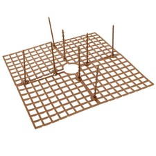  Griglia per vaso di fiori Copertura per fiori Protezioni per terreno Protezione