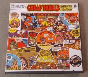 Janis Joplin Big Brother  Cheap Thrills Reel To Reel Tape CQ-1040 Hell’s Angels