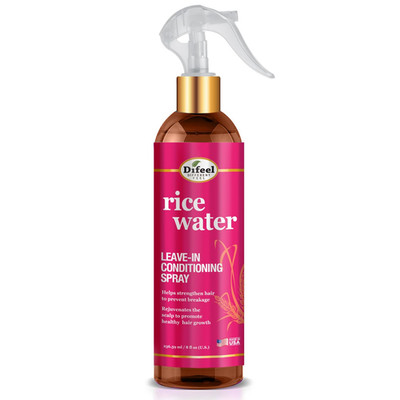 Rice Water Leave-In Conditioning Spray 8 Oz. - Spray Leave in Conditioner for Dr