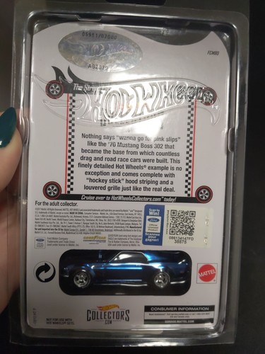 Hot Wheels Red Line Club Ford Mustang Boss 302 Boss #5951/7000 - Picture 3 of 3
