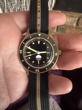 THORN Fifty Fathoms Bronze -Seiko NH35 200-Mt Auto Dive Watch -With Nato Strap