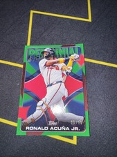 2026 Topps Series 1 Celebration Ronald Acuna Jr Perennial All-Stars Green /99 