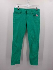 Pre-Owned Lilly Pulitzer Green Size 0 Casual Pants